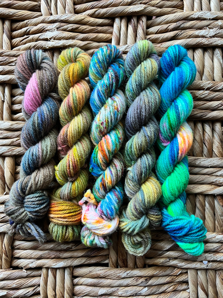 Darn Good Yarn: Gone Knittin’ mini set, Yarn