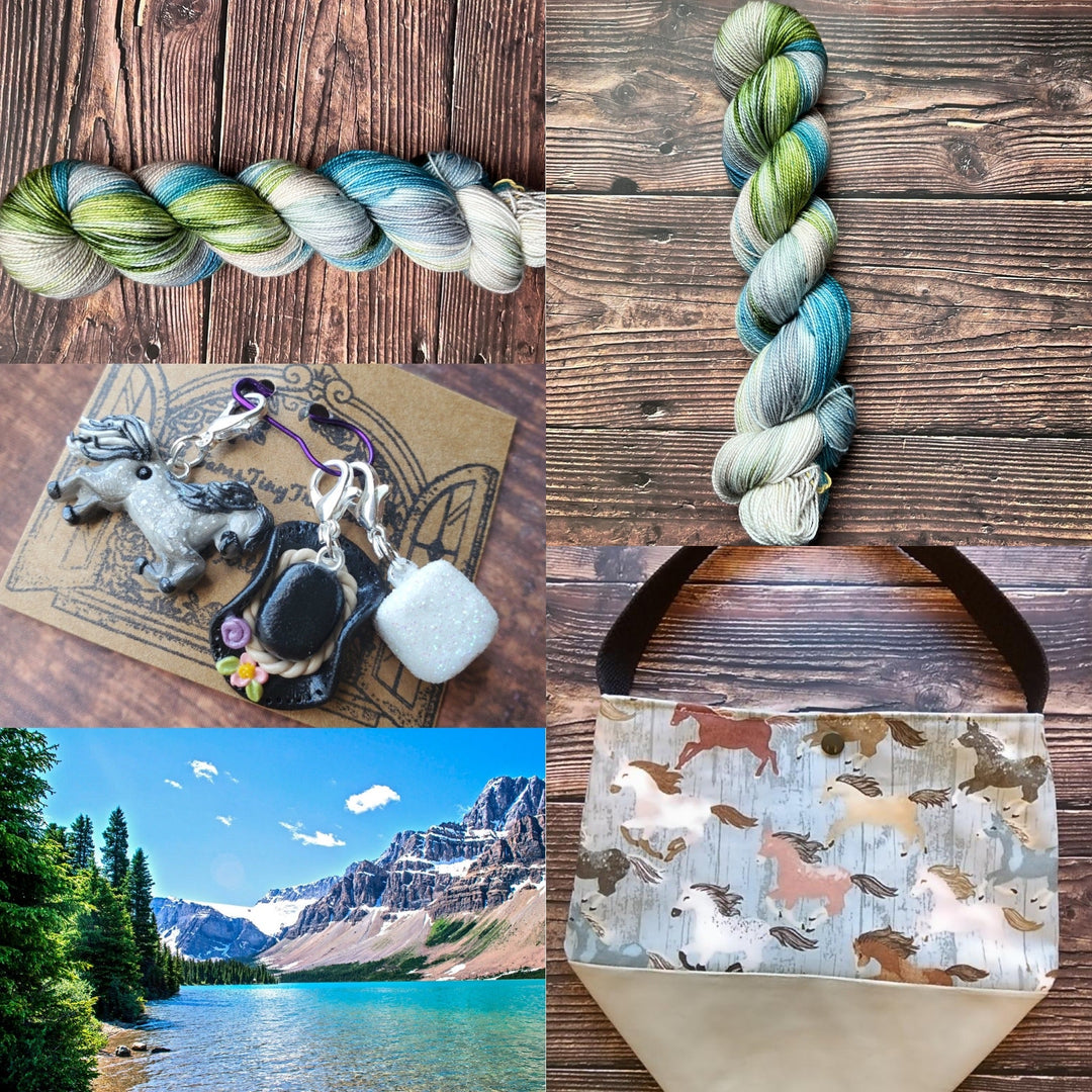 Darn Good Yarn: Canadian rocky ridin’, Yarn