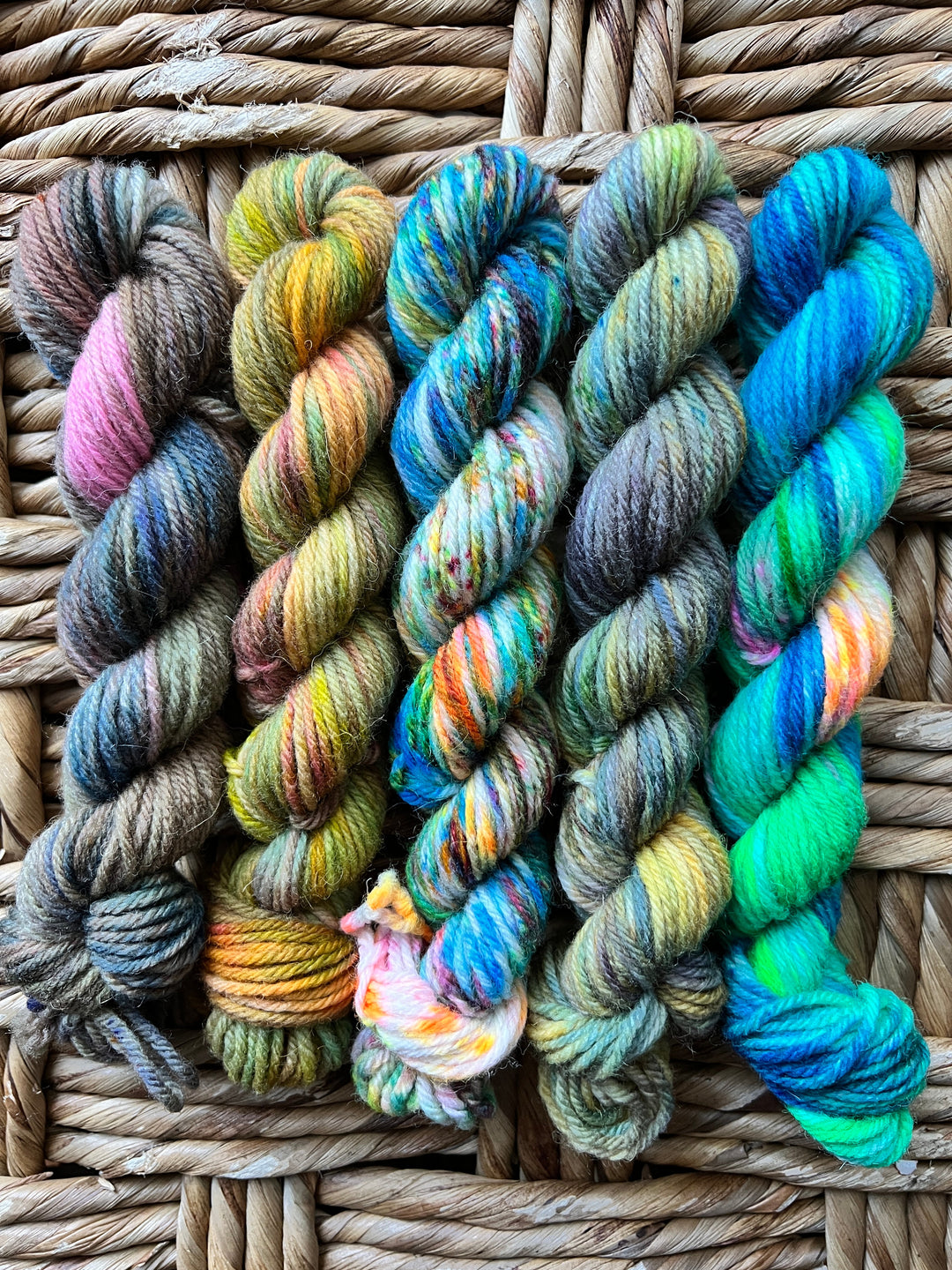 Darn Good Yarn: Gone Knittin’ mini set, Yarn