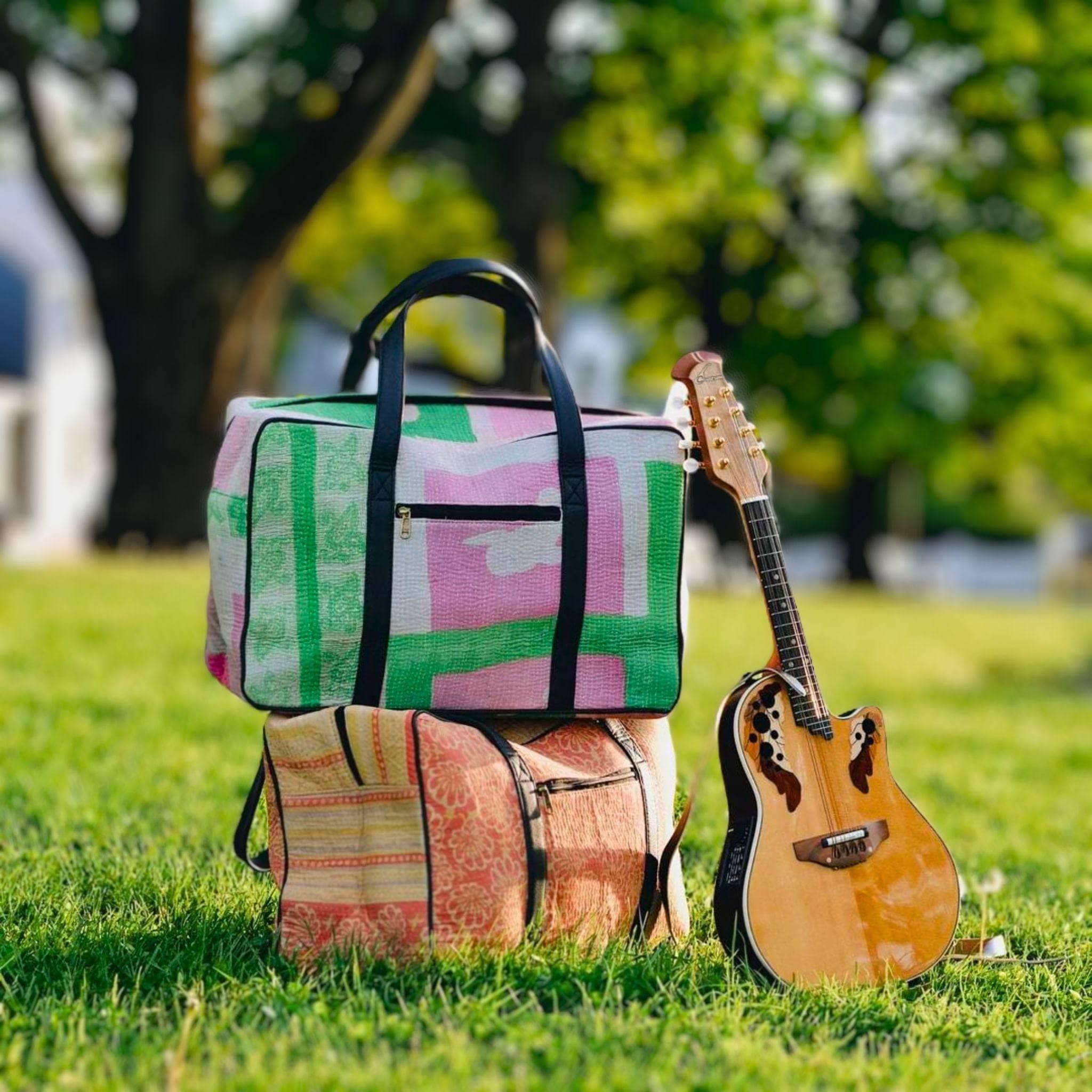 Kantha Weekender Bag