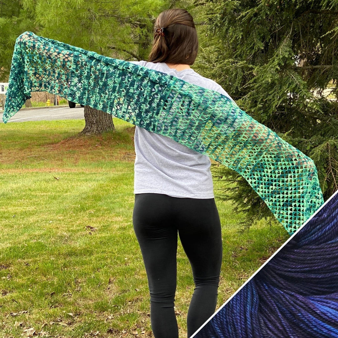 Ariel Shawl Crochet Kit - Darn Good Yarn