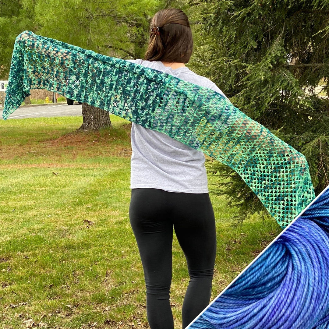 Ariel Shawl Crochet Kit - Darn Good Yarn