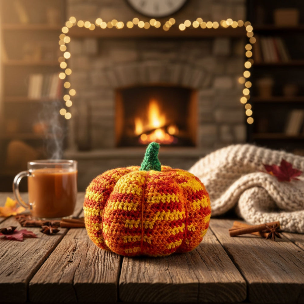Darn Good Yarn: Cozy Crochet Pumpkin Pattern: Easy Amigurumi Fall Decor, Kits