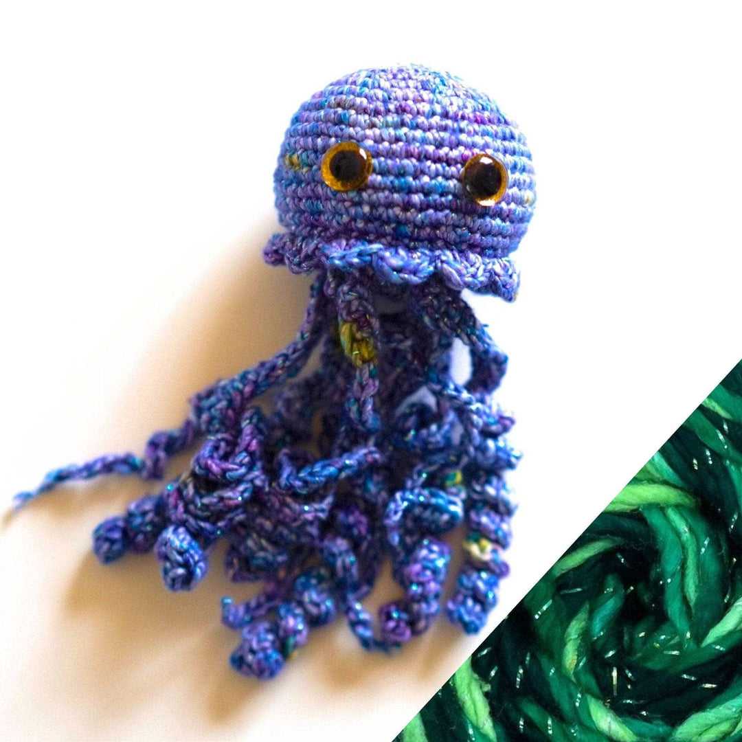 Galaxy Jellyfish Amigurumi - Crochet Kit - Darn Good Yarn