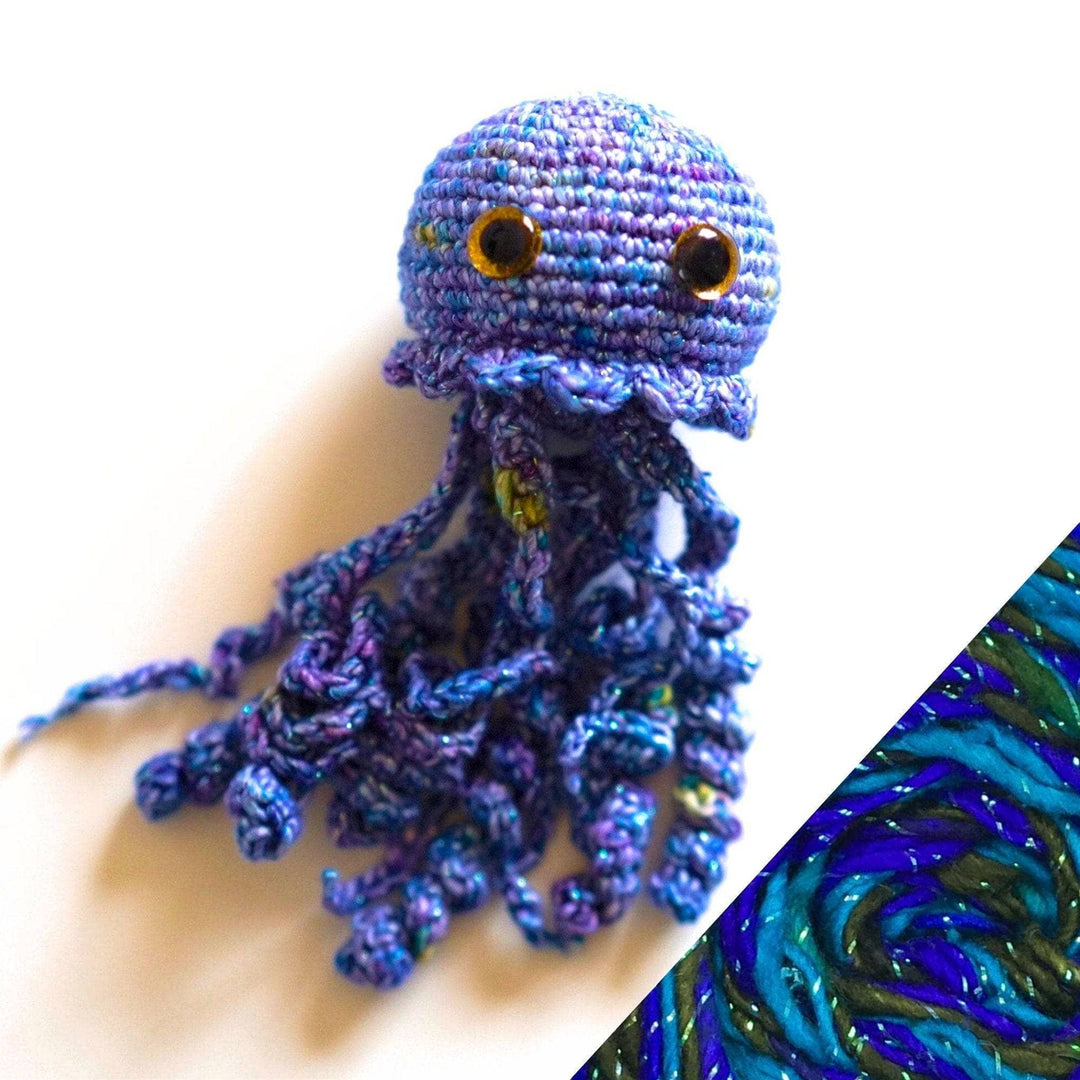 Galaxy Jellyfish Amigurumi - Crochet Kit - Darn Good Yarn