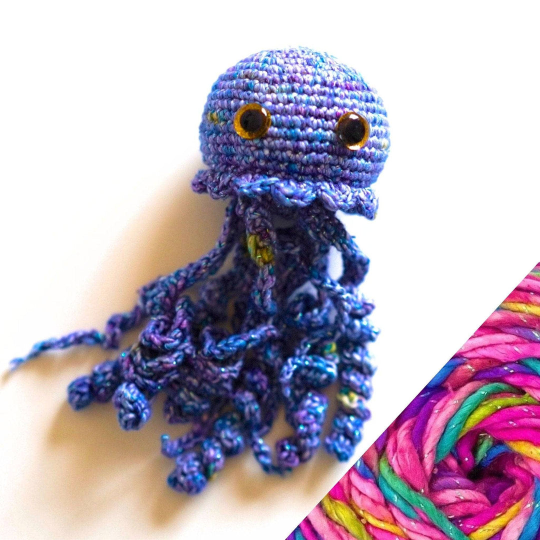 Galaxy Jellyfish Amigurumi - Crochet Kit - Darn Good Yarn