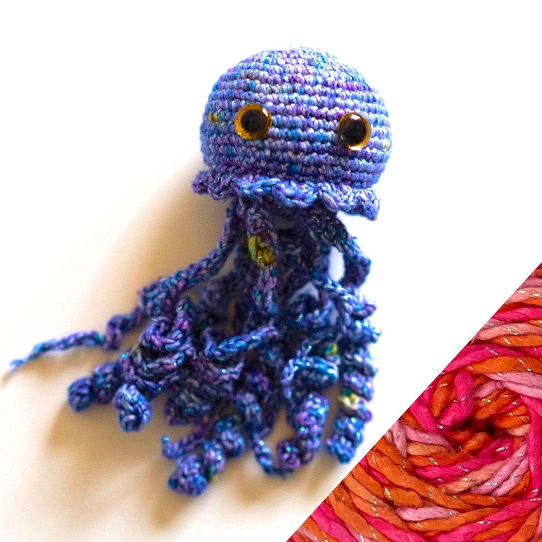 Galaxy Jellyfish Amigurumi - Crochet Kit - Darn Good Yarn