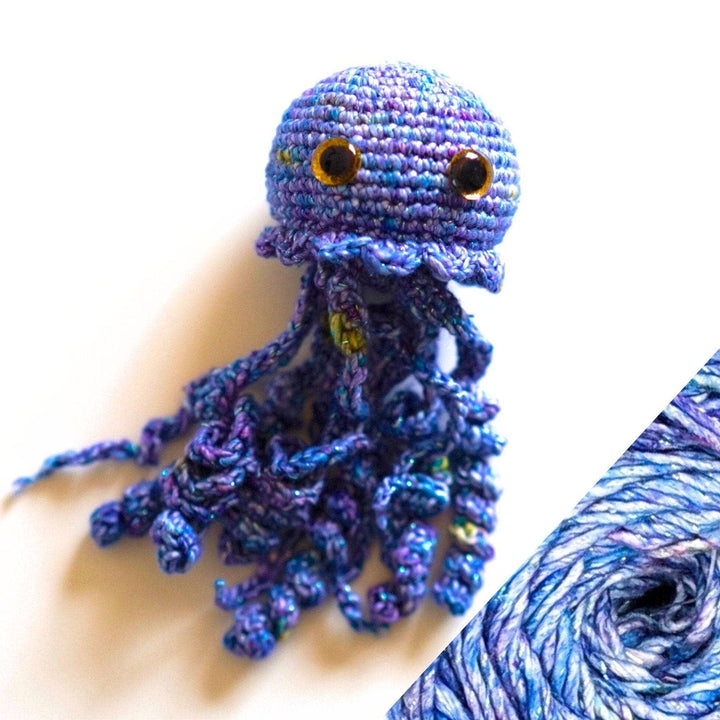 Galaxy Jellyfish Amigurumi - Crochet Kit - Darn Good Yarn