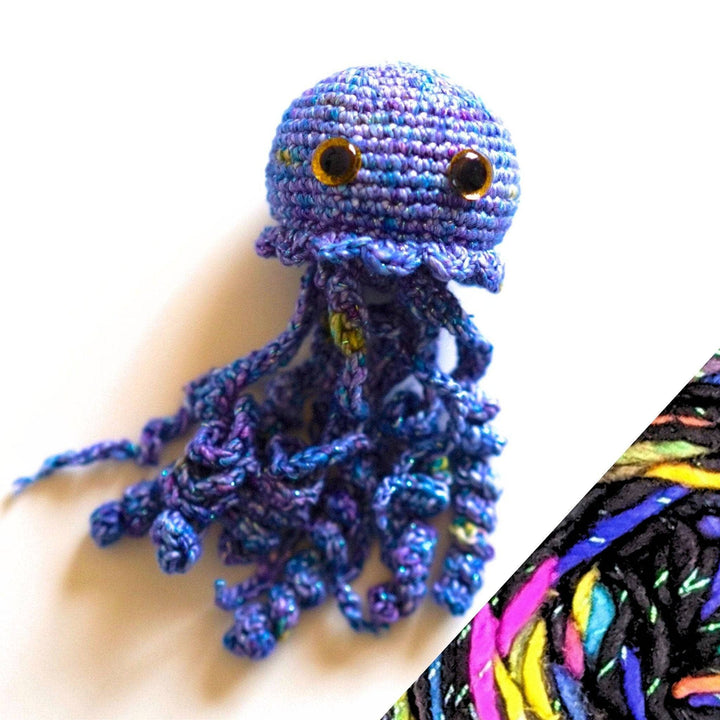 Galaxy Jellyfish Amigurumi - Crochet Kit - Darn Good Yarn