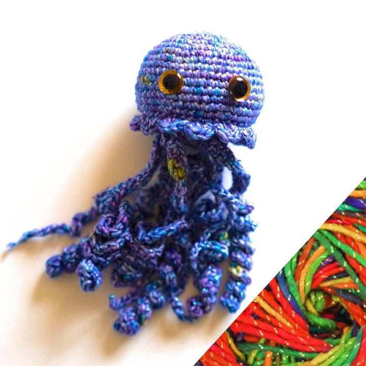 Galaxy Jellyfish Amigurumi - Crochet Kit - Darn Good Yarn