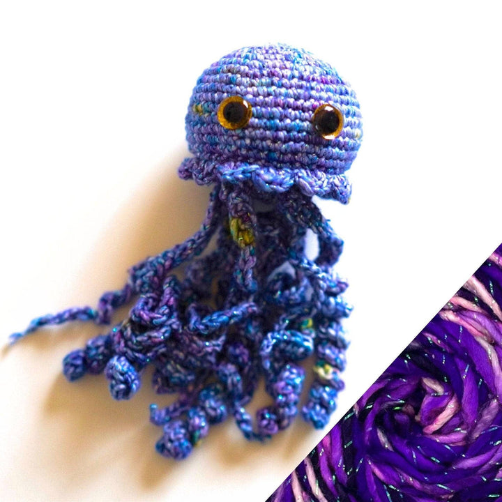 Galaxy Jellyfish Amigurumi - Crochet Kit - Darn Good Yarn