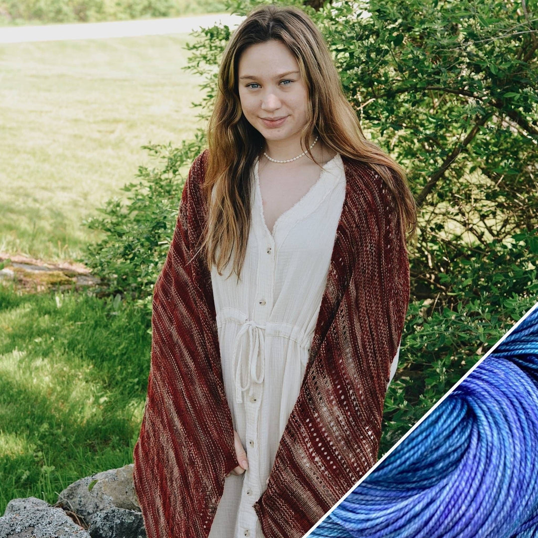 The Madeleine Shawl Knit-A-Long Kit - Darn Good Yarn