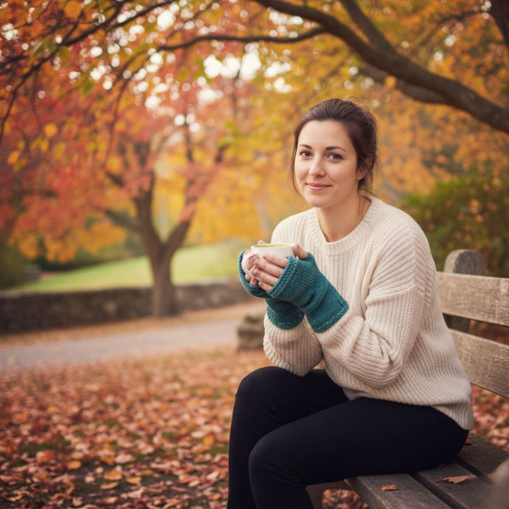 Darn Good Yarn: Cestari Fingerless Mittens Pattern, Patterns