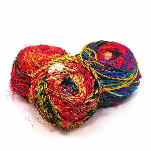 Recycled Silk Yarn 