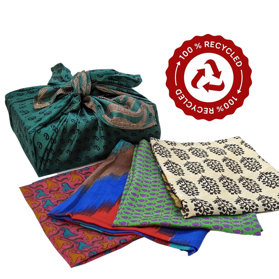 Sari and Sarong Bucket Bag- recycled material Sari and Sarong Bucket Bag- recycled material
