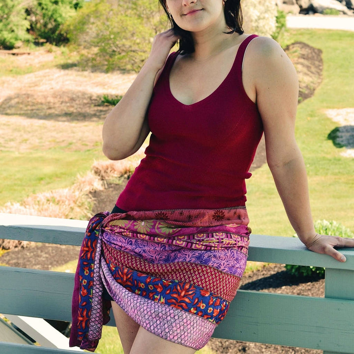 Sari Medley Sarong - Darn Good Yarn
