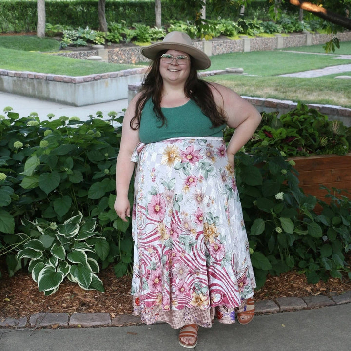 The Original Sari Wrap Skirt - Darn Good Yarn