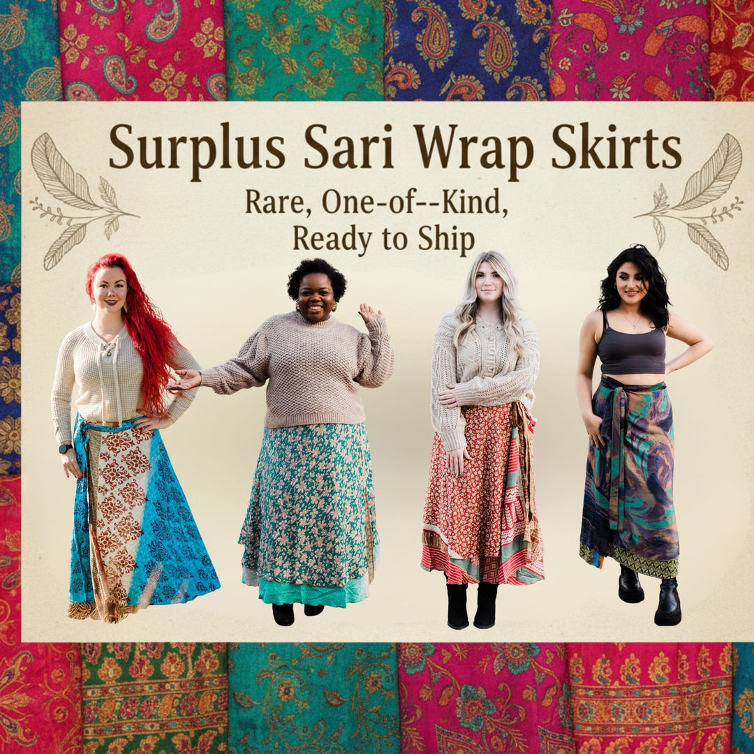 Seconds and Surplus- The Original Sari Wrap Skirt