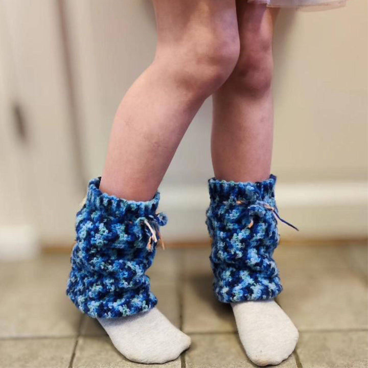 Slouchy Leg Warmers - Crochet Pattern - Darn Good Yarn