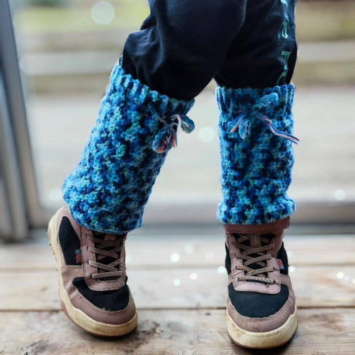 Slouchy Leg Warmers - Crochet Pattern - Darn Good Yarn