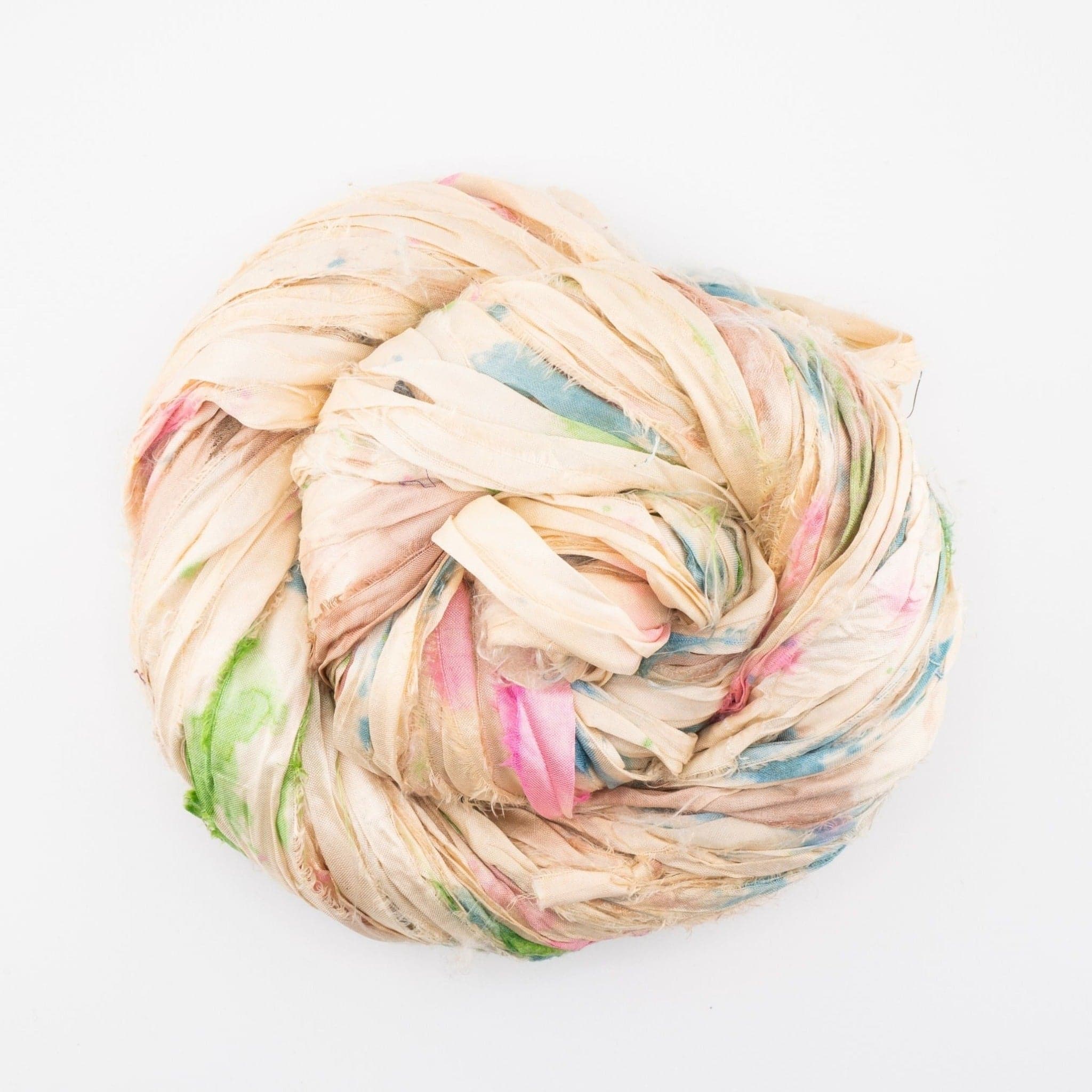 Artisan Sari Silk Ribbon Yarn | Darn Good Yarn