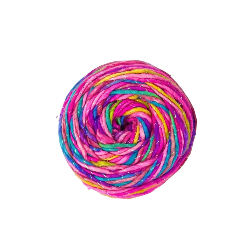 Sparkle Silk Roving Worsted Weight Silk Yarn - Darn Good Yarn