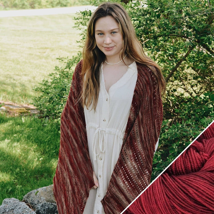The Madeleine Shawl Knit-A-Long Kit - Darn Good Yarn