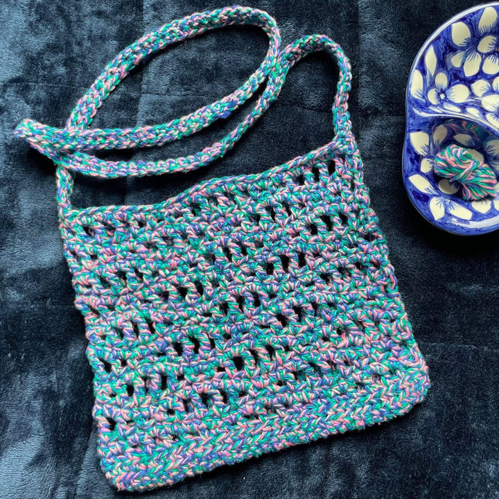 The Open Ocean Bag Crochet Kit - Darn Good Yarn