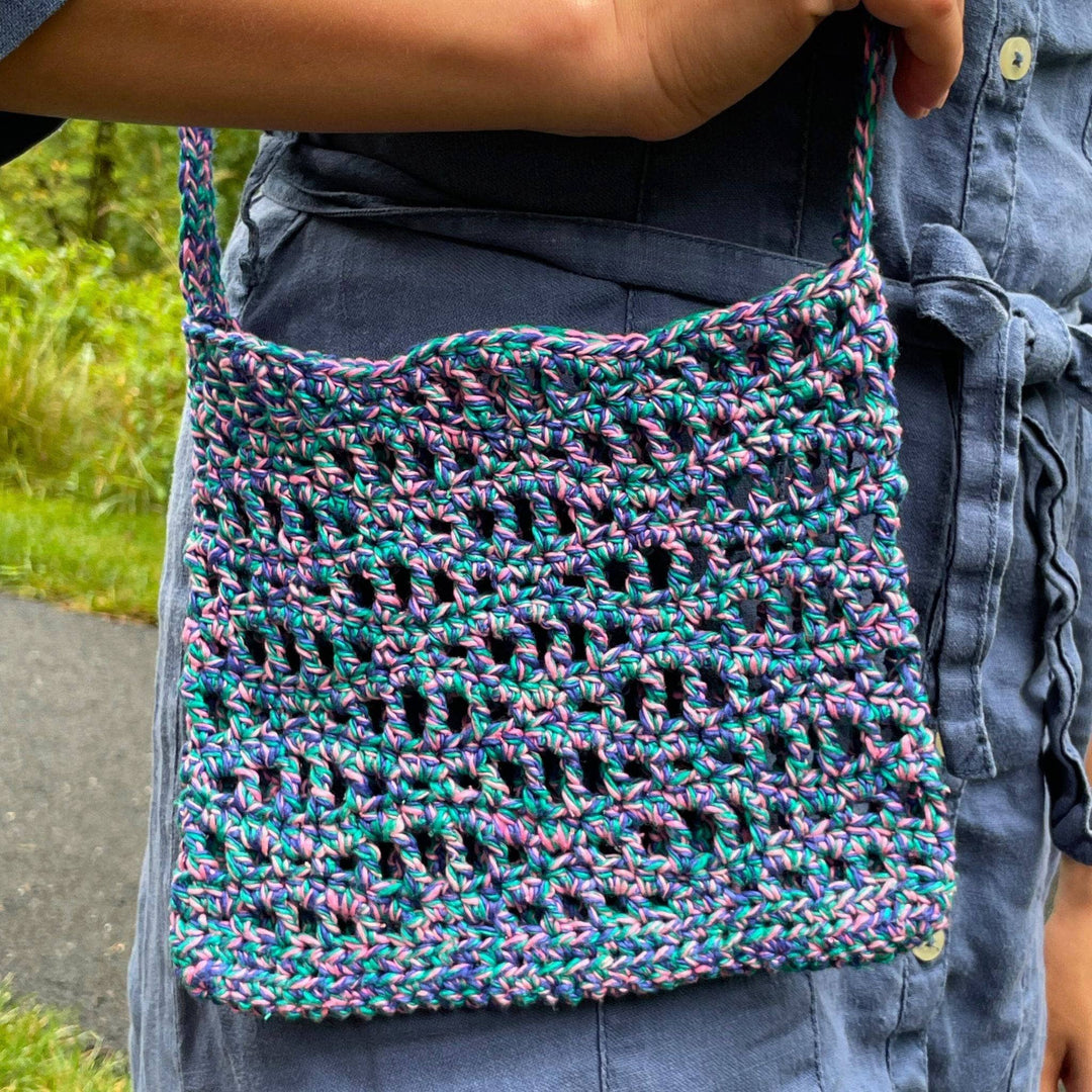 The Open Ocean Bag Crochet Kit - Darn Good Yarn