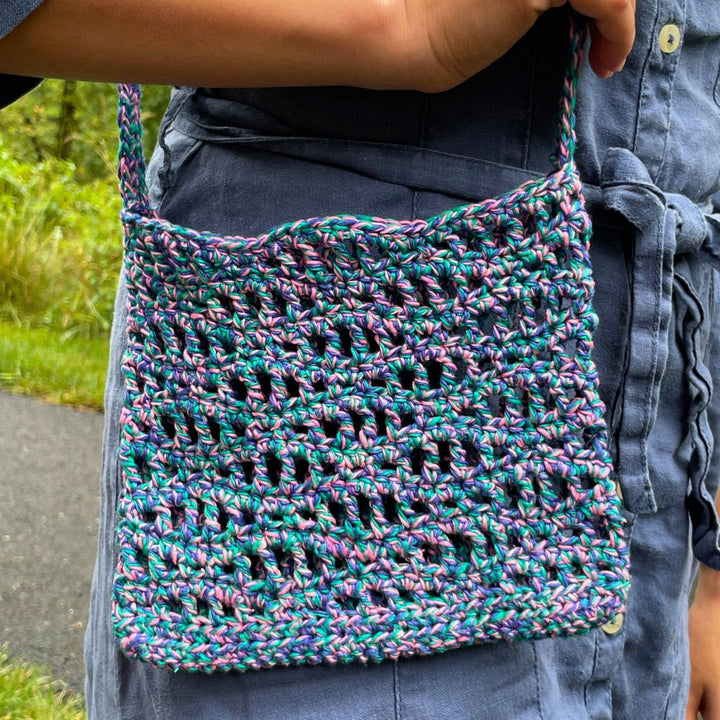 The Open Ocean Bag Crochet Kit - Darn Good Yarn