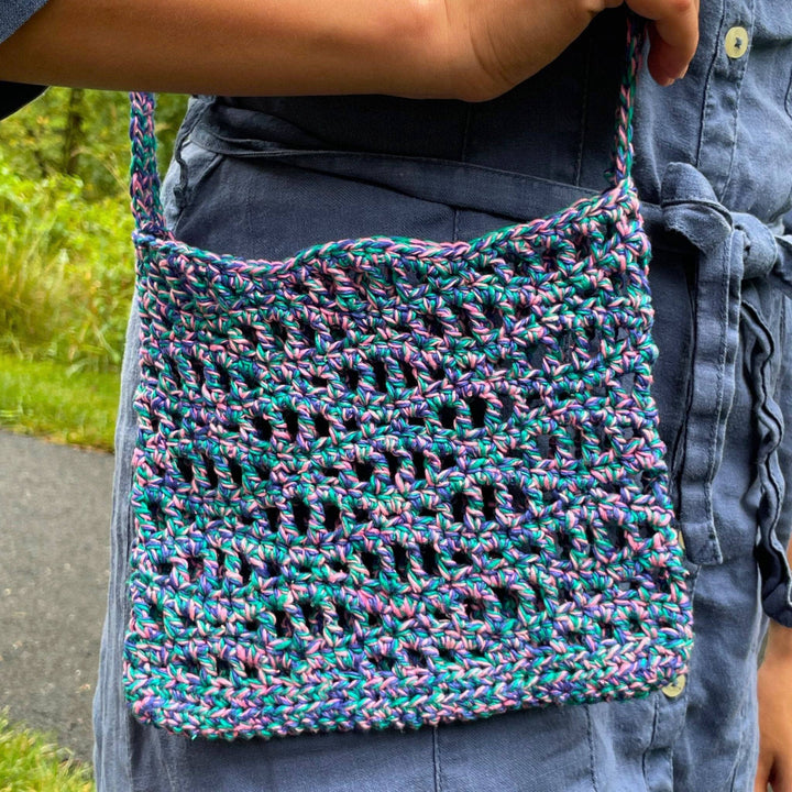The Open Ocean Bag Crochet Kit - Darn Good Yarn