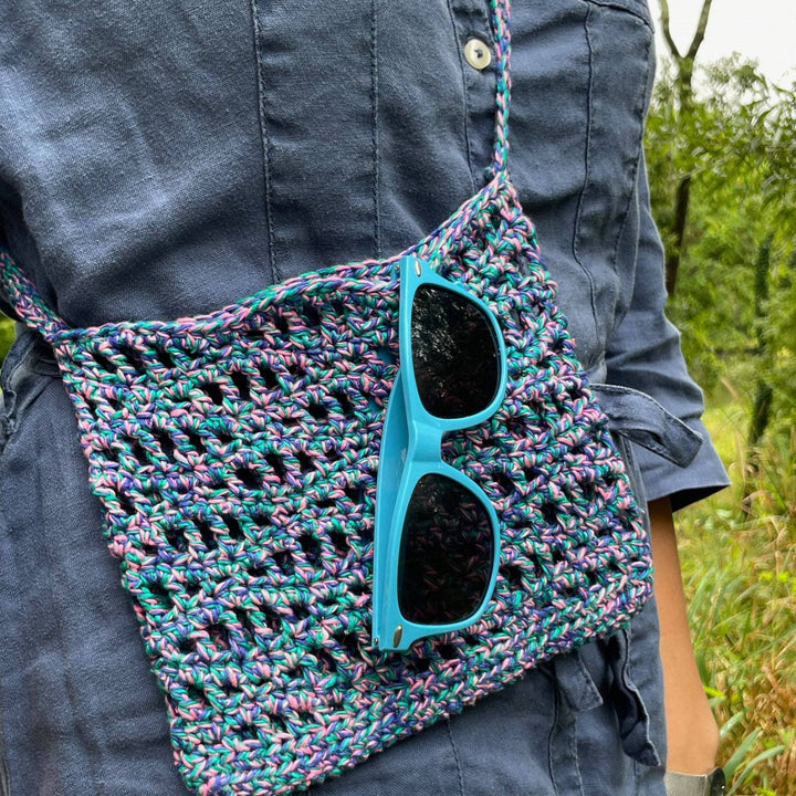 The Open Ocean Bag Crochet Kit - Darn Good Yarn