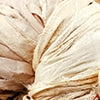 Darn Good Yarn: Vintage Ivory- Dyable Small Batch Sari Ribbon, Yarn