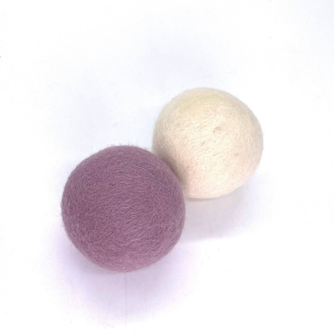 Wool Dryer Balls 2-Pack for Laundry | Darn Good Yarn