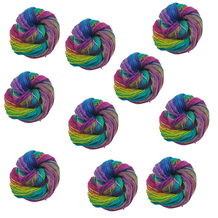 Yarn Lovers 10 Pack Bulk Yarn Bundle - Darn Good Yarn