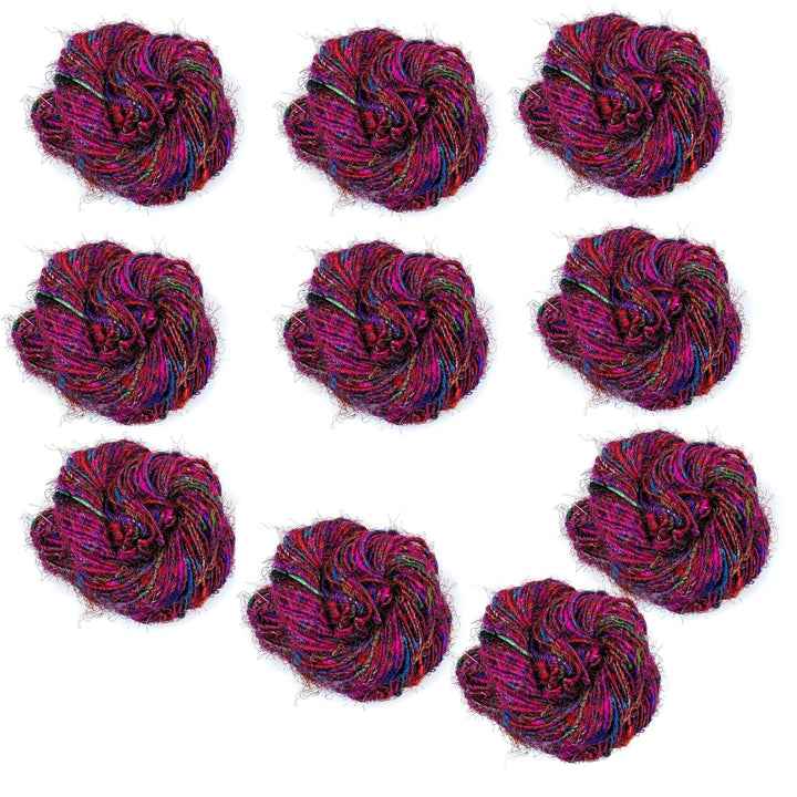 Yarn Lovers 10 Pack Bulk Yarn Bundle - Darn Good Yarn