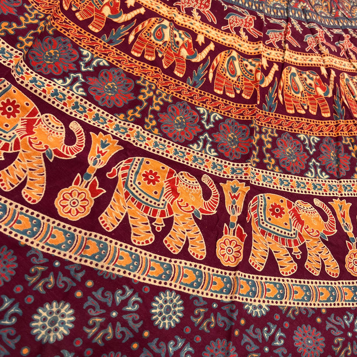 Exotic Boho Cotton Skirt