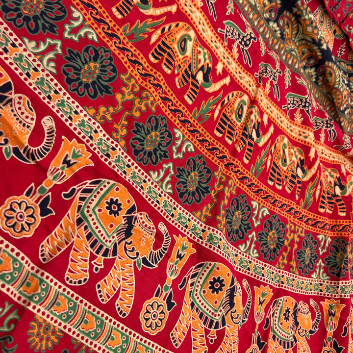 Exotic Boho Cotton Skirt