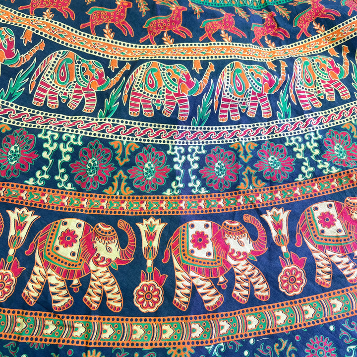 Exotic Boho Cotton Skirt