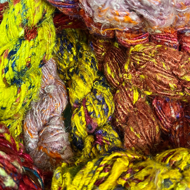 Mystery Hank of Banana Fiber Yarn