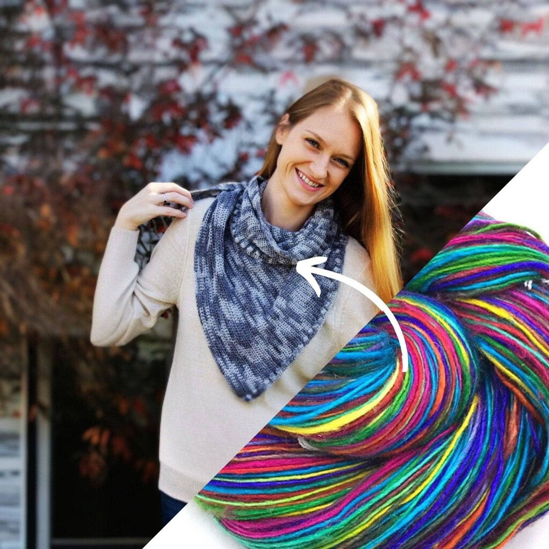 New Custom Crochet Scarf Kit Make Market Everything You Need To Make Scarf,  Gift