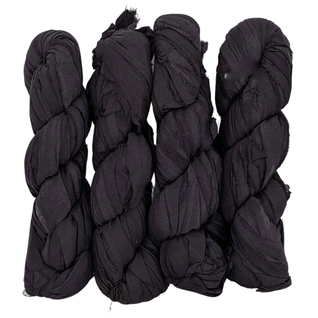 Chiffon Ribbon Color 4-Pack - Black