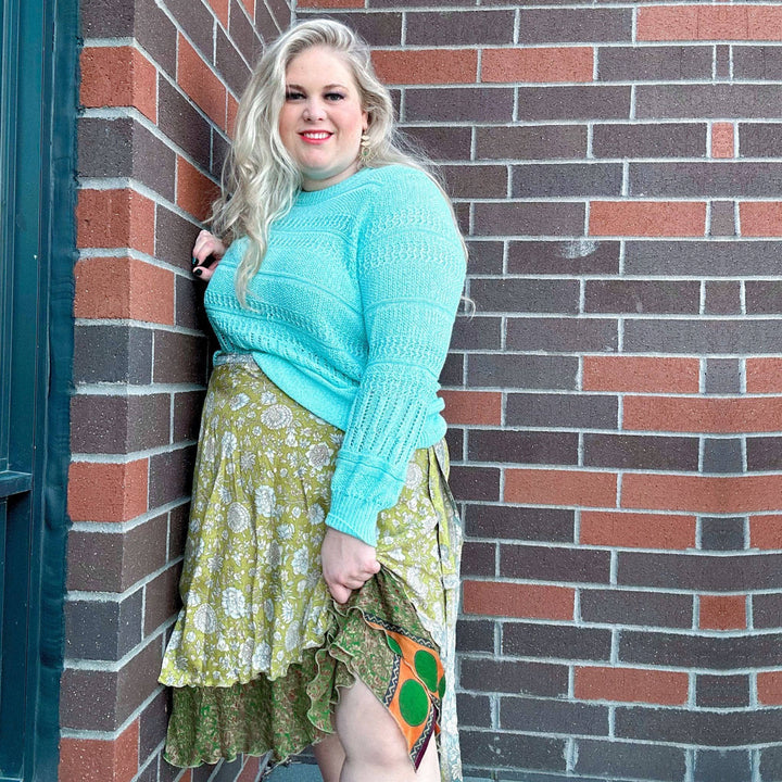 Do Darn Good Sari Wrap Skirt