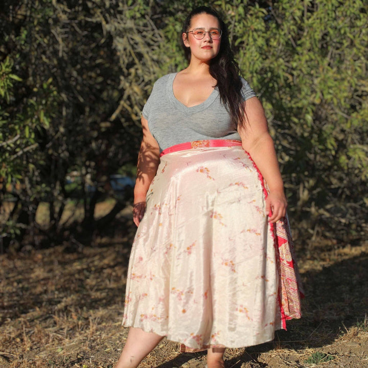Do Darn Good Sari Wrap Skirt