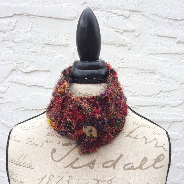 Patterns - Easy Banana Fiber Cowl Pattern - Darn Good Yarn