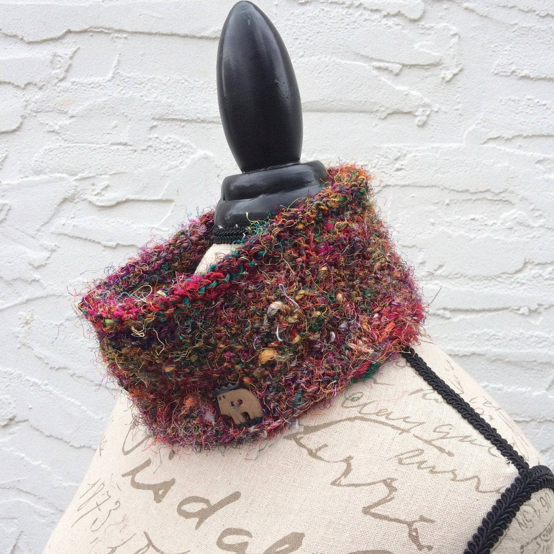 Patterns - Easy Banana Fiber Cowl Pattern - Darn Good Yarn
