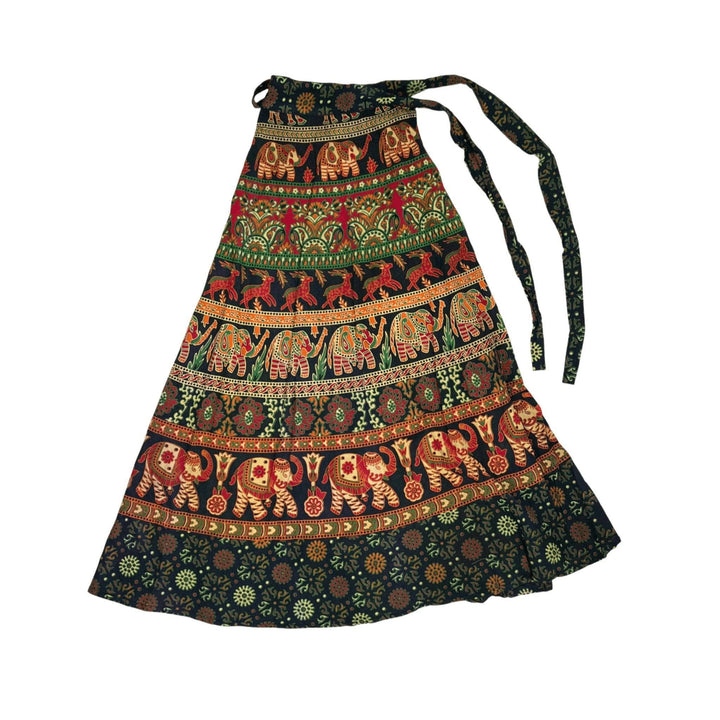 Exotic Boho Cotton Skirt