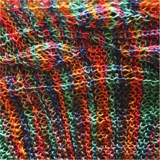 Patterns - Hand Beaded Silk Shawl Knit Pattern - Darn Good Yarn