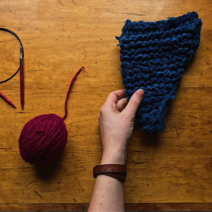 Patterns - Itty Bitty Kiddie Kerchief Knitting Pattern - Darn Good Yarn