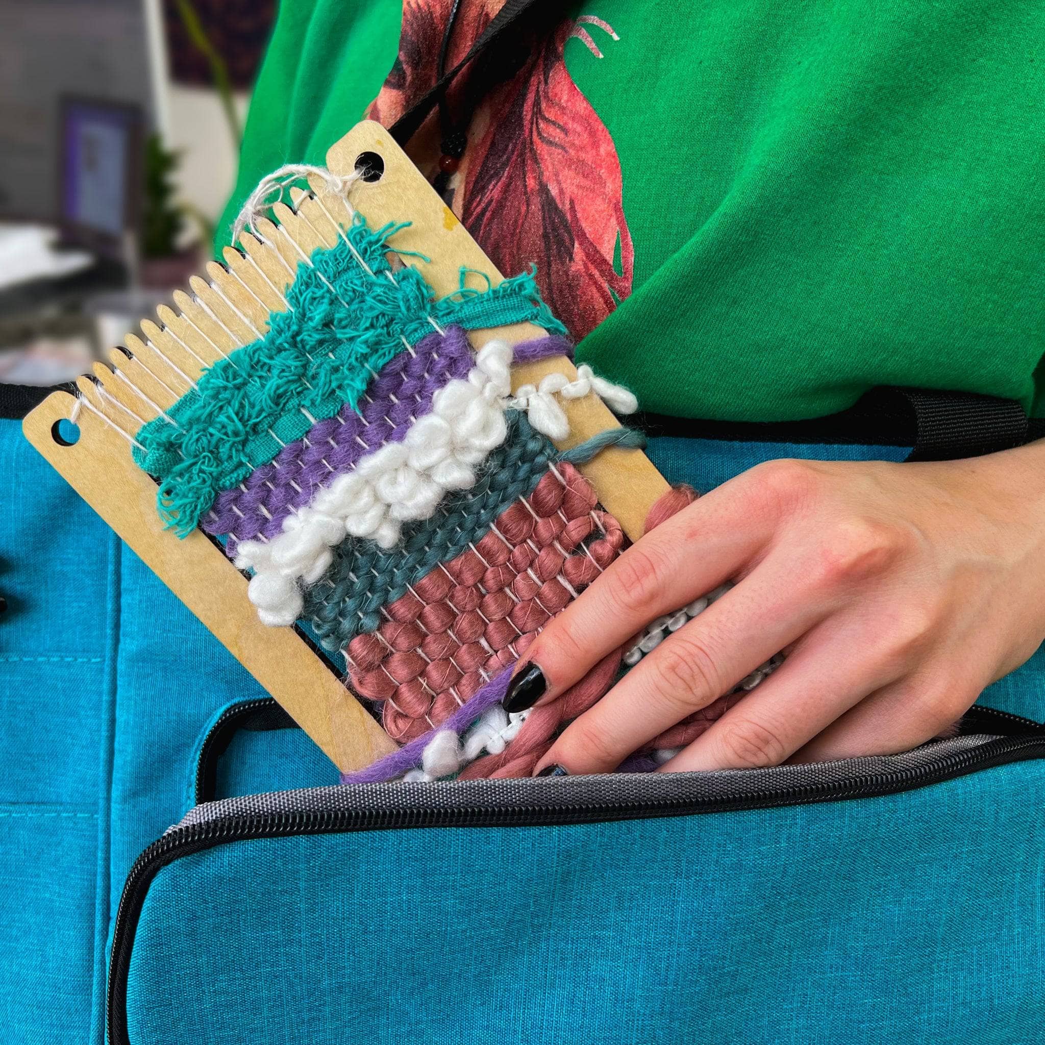 Mini Loom Kit For Weaving